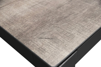 Tuintafel Donna | Antraciet Keramisch/glas