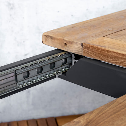 Tuintafel Aberdeen | Uitschuifbaar | Naturel Teakhout