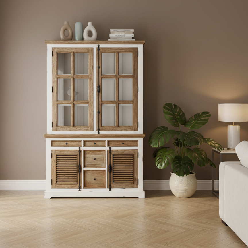 Buffetkast Amanda | Wit