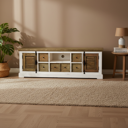 Tv-meubel Amanda | Wit