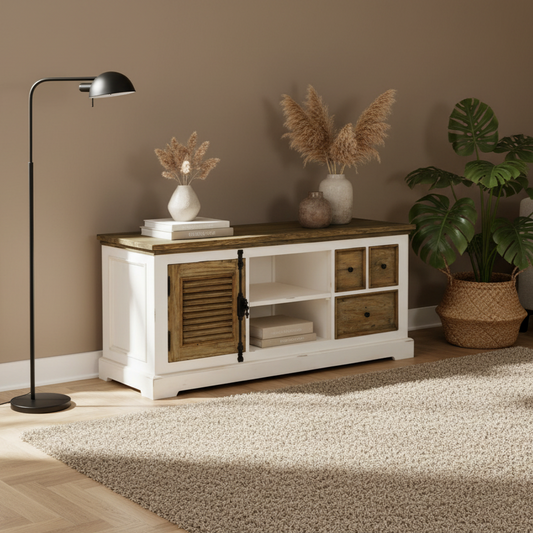 Tv-meubel Amanda | Wit