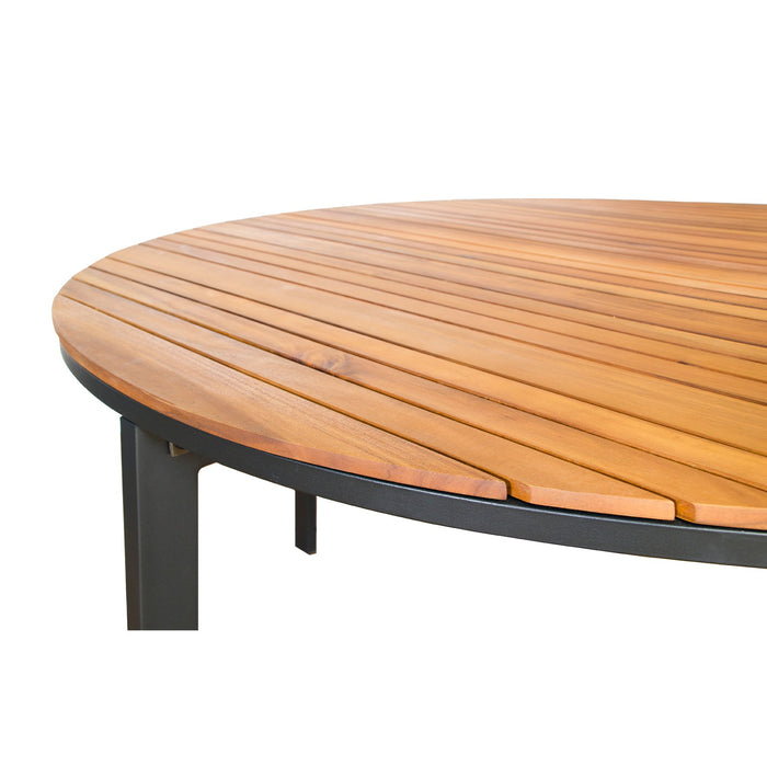 Tuintafel Dexter | Rond | Naturel Acaciahout