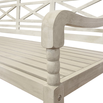 Tuinbank Louis | Grijs Acacia