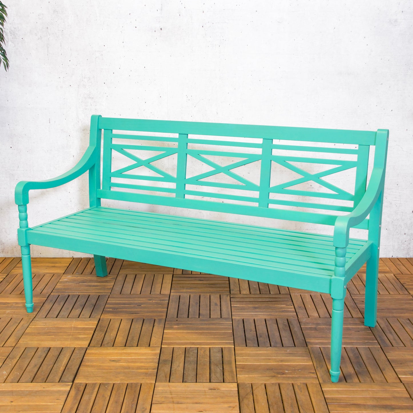 Tuinbank Louis | Turquoise Acacia