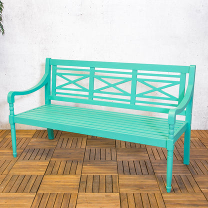 Tuinbank Louis | Turquoise Acacia