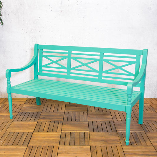 Tuinbank Louis | Turquoise Acacia