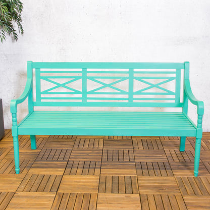 Tuinbank Louis | Turquoise Acacia