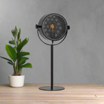 Tafellamp Muse | Zwart Metaal