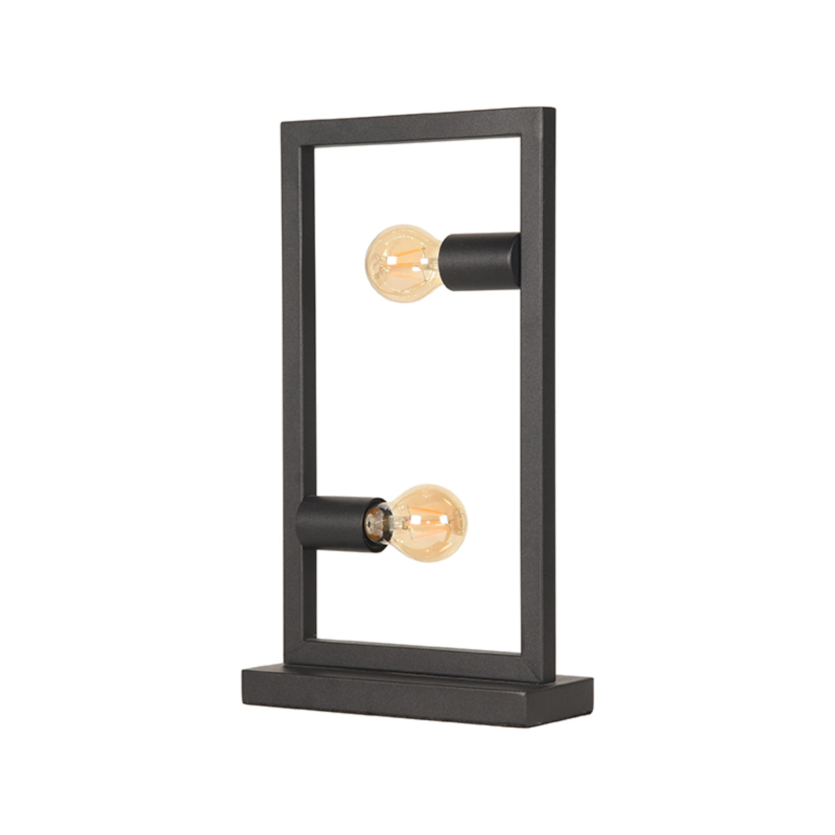 Tafellamp Quadrato | Zwart Metaal