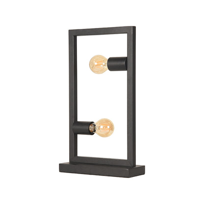 Tafellamp Quadrato | Zwart Metaal