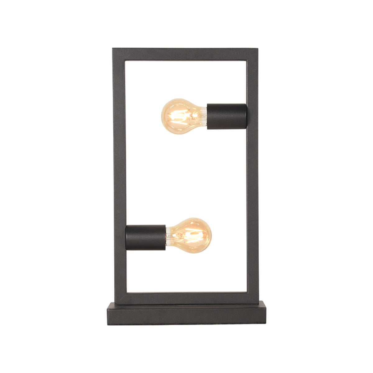 Tafellamp Quadrato | Zwart Metaal