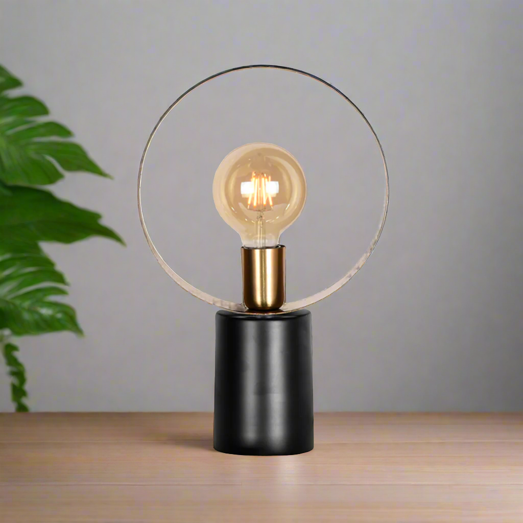 Tafellamp Ray | Goud Metaal