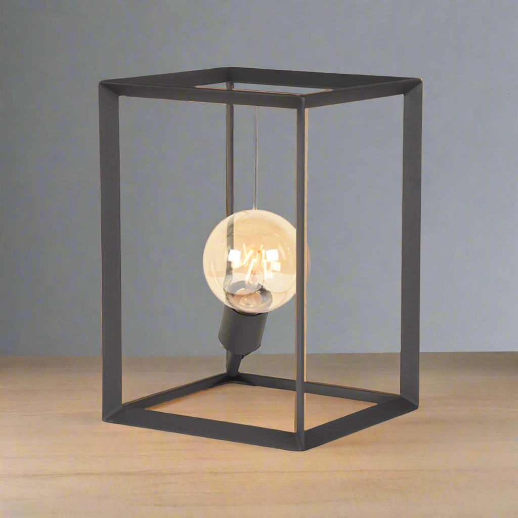 Tafellamp Tetto | Zwart Metaal