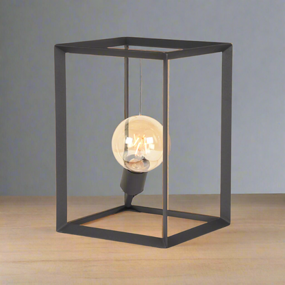 Tafellamp Tetto | Zwart Metaal