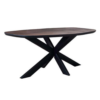 Eettafel Floor | Deens Ovaal | Zwart