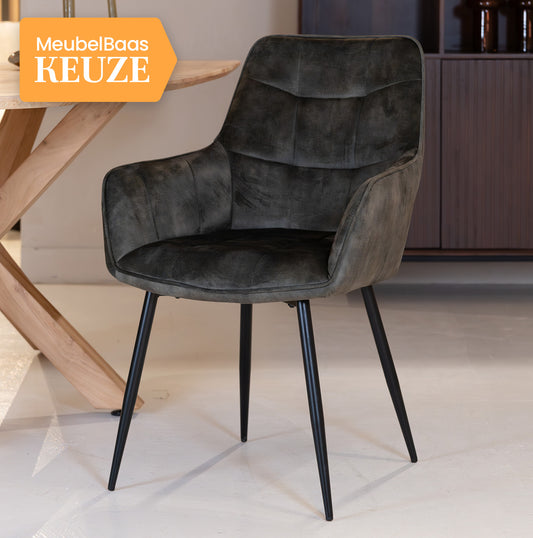 Eetkamerstoel Lynn | Velvet Hunter