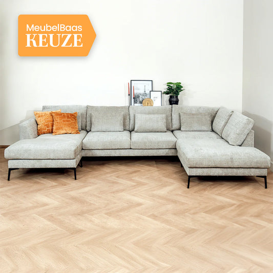 Hoekbank Willow | Stof Taupe