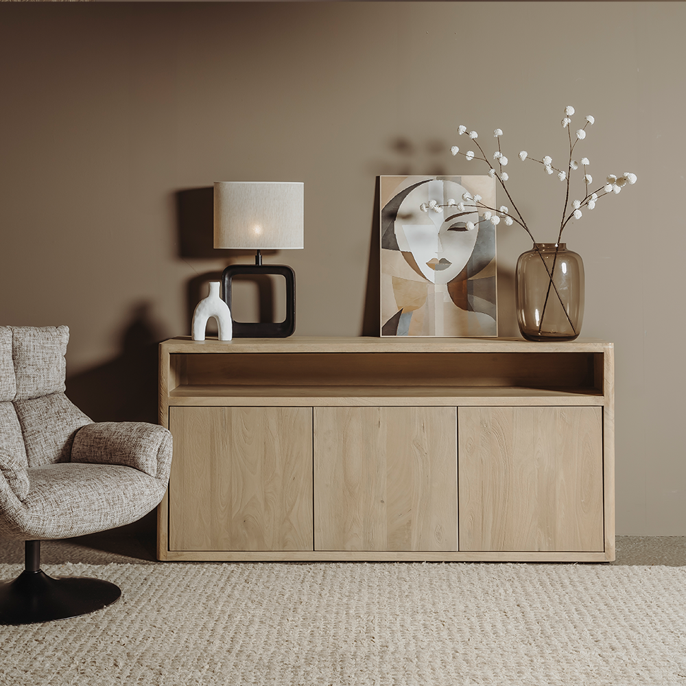 Fauteuil Force | Beige/Bruin