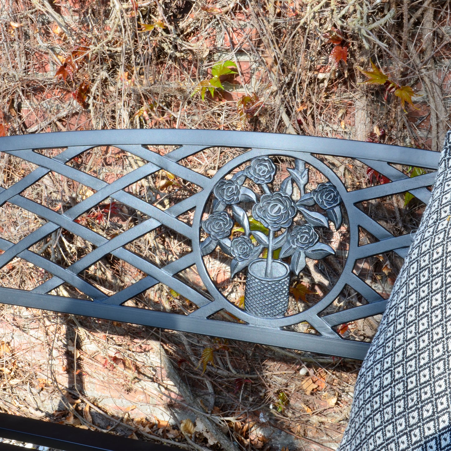 Tuinbank Oxford | Zwart Metaal