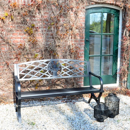 Tuinbank Oxford | Zwart Metaal
