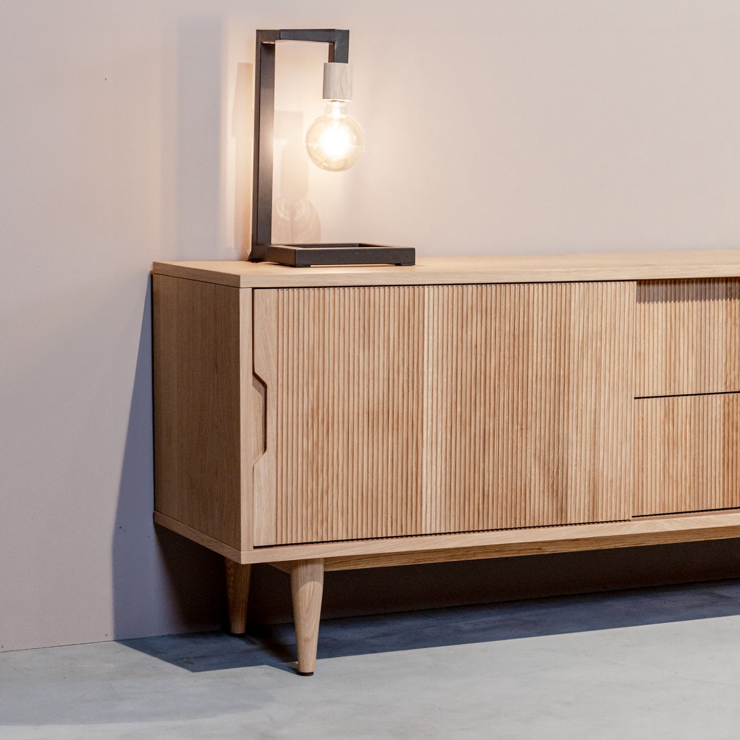 TV-Meubel Jule | Naturel Eikenhout