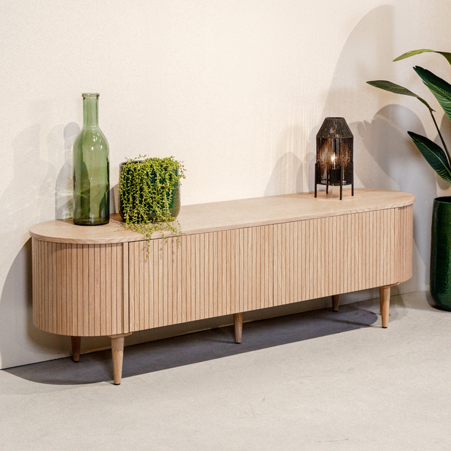 TV-Meubel Oliva | Naturel Eikenhout