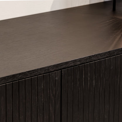 TV-Meubel Oliva | Zwart Eikenhout