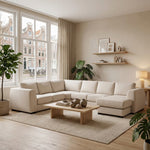 Hoekbank Serena | Beige Troy | Longchair L+R