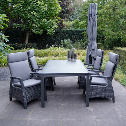 Uittrektafel Carcassonne | Zwart Keramiek