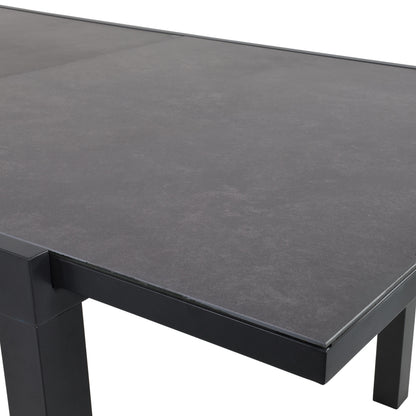 Uittrektafel Carcassonne | Zwart Keramiek