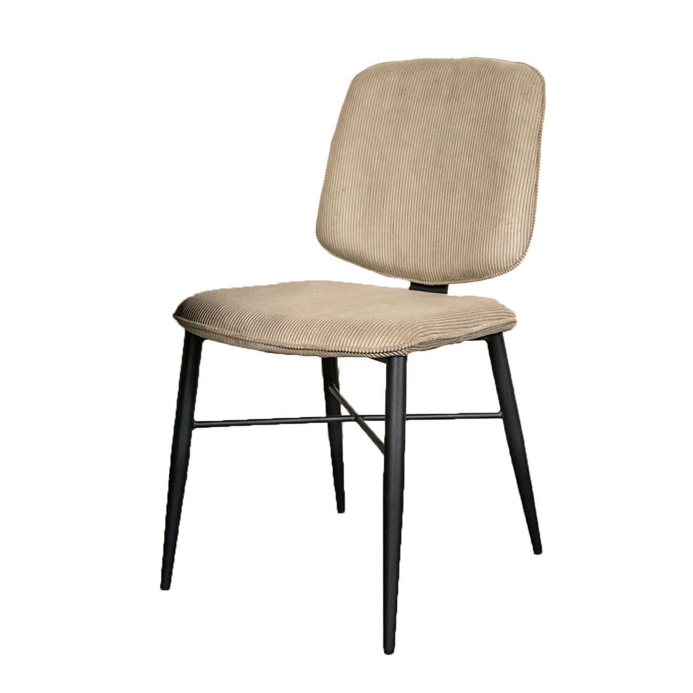 Eetkamerstoel Kreta | Ribstof Thyme | Magazijn leegverkoop