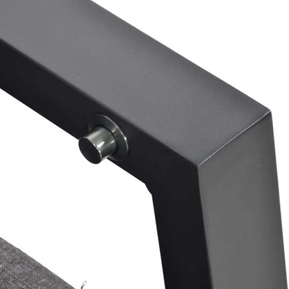 Loungebank Ohio | 6 zits | Grijs