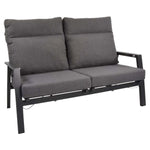 Loungebank Ohio | 2 & 3 zits | Grijs