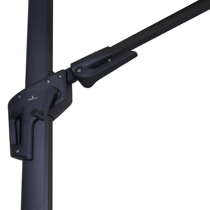 Zweefparasol VirgoFlex | 3 x 3 Meter | Vierkant | Grijs