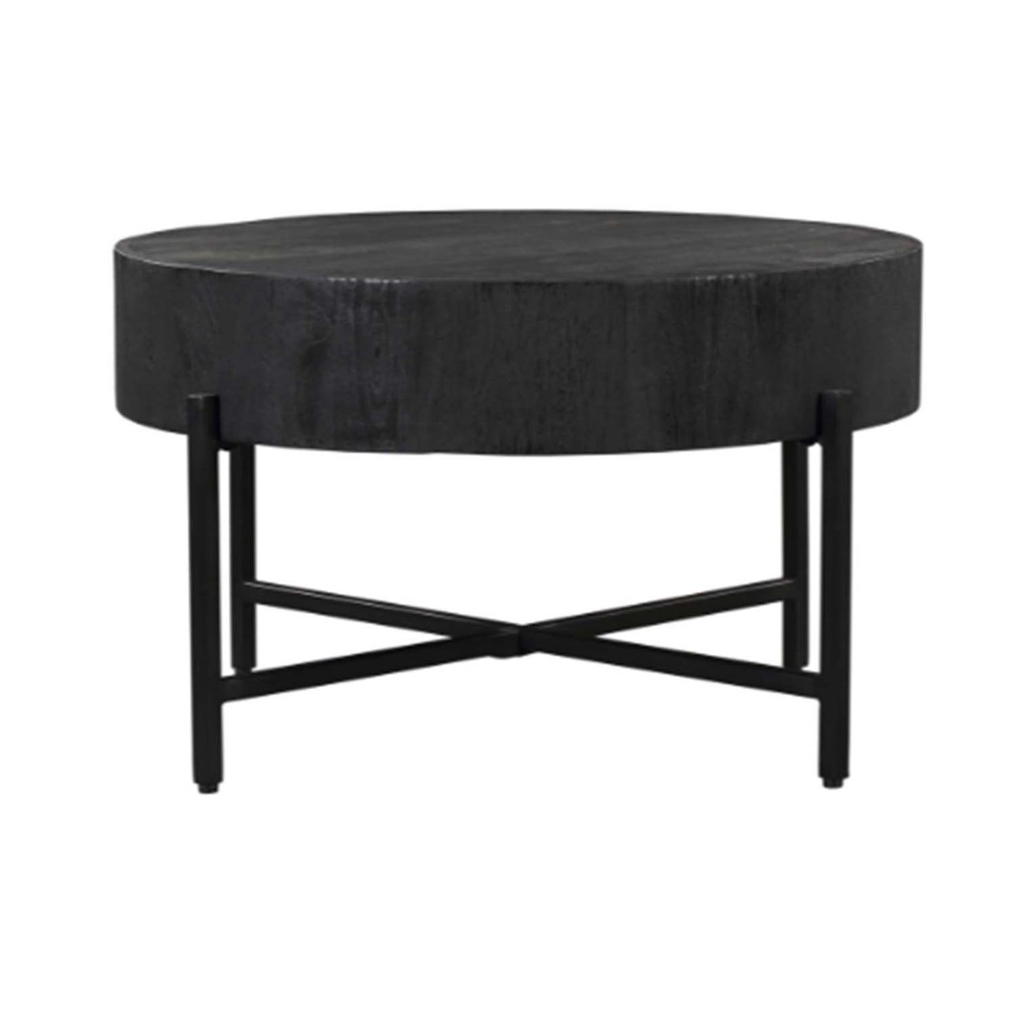 Salontafel Cooper | Zwart Mangohout | Magazijn leegverkoop