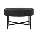 Salontafel Cooper | Zwart Mangohout | Magazijn leegverkoop