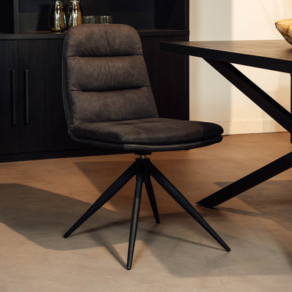 Eetkamerstoel Giza | Antraciet