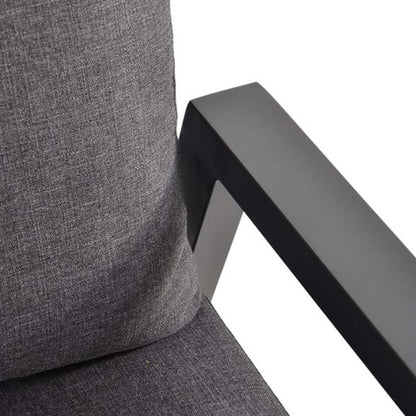 Loungebank Ohio | 2 & 3 zits | Grijs