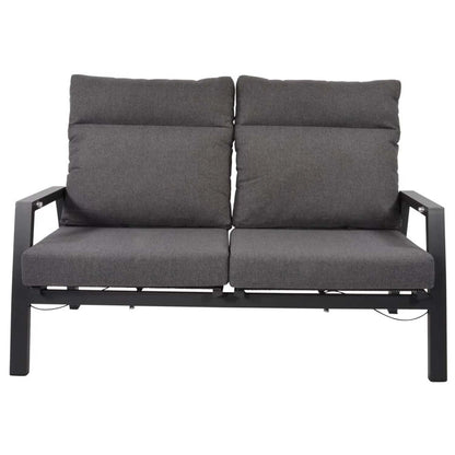 Loungebank Ohio | 2 & 3 zits | Grijs