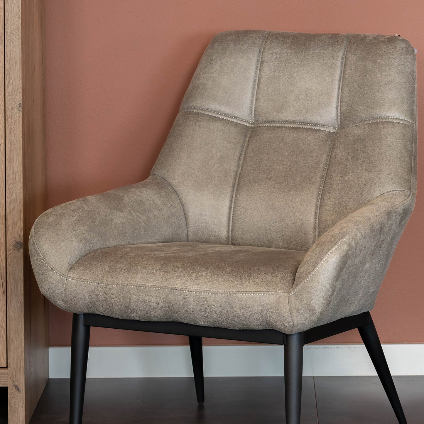 Fauteuil Loek | Chicago Grey