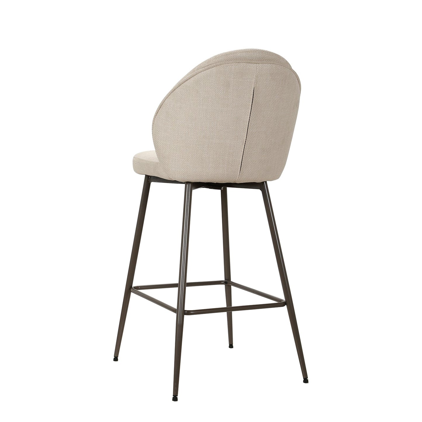 Barkruk Lovée | Horecahoogte | Taupe poot