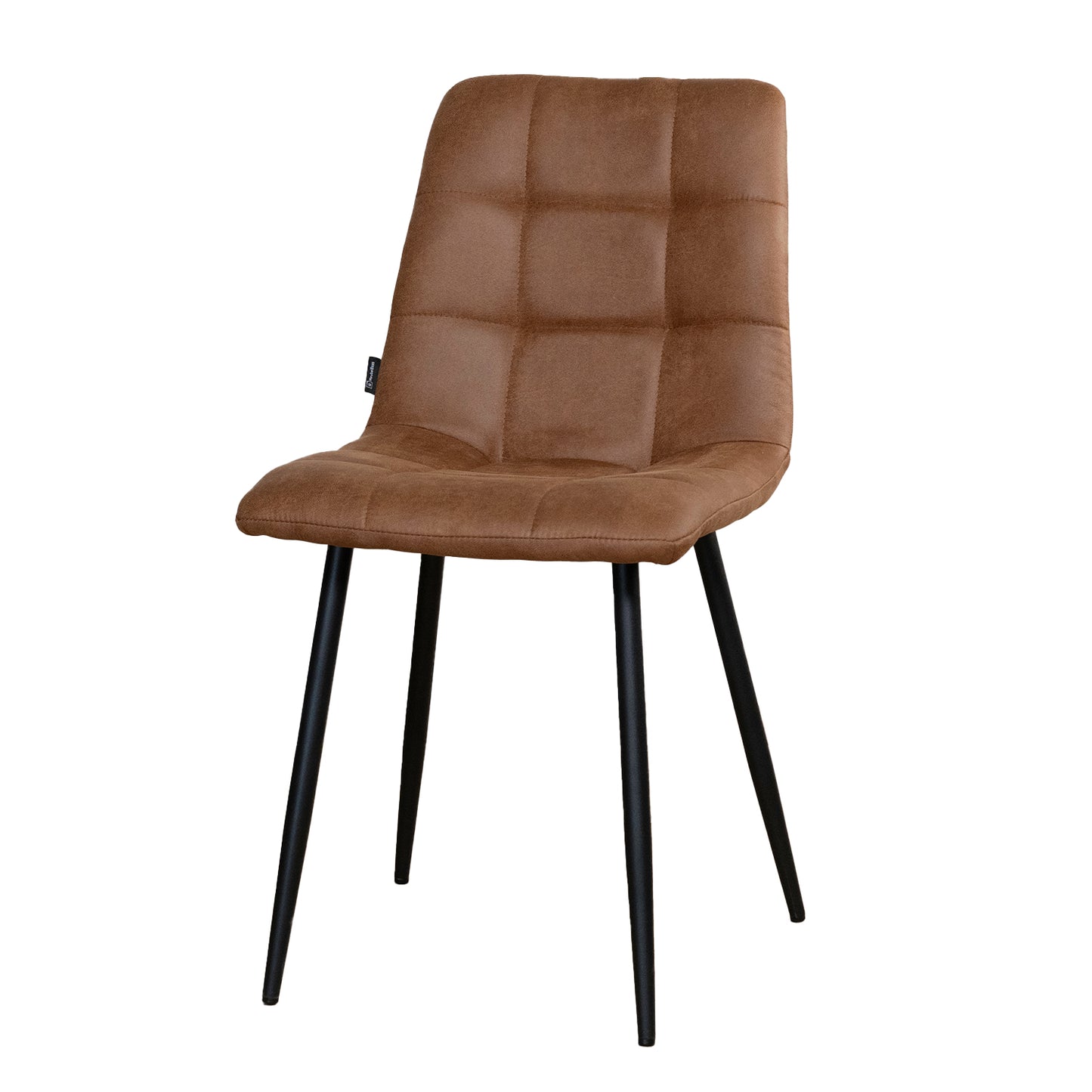 Eetkamerstoel Tess | Micro Suède Cognac
