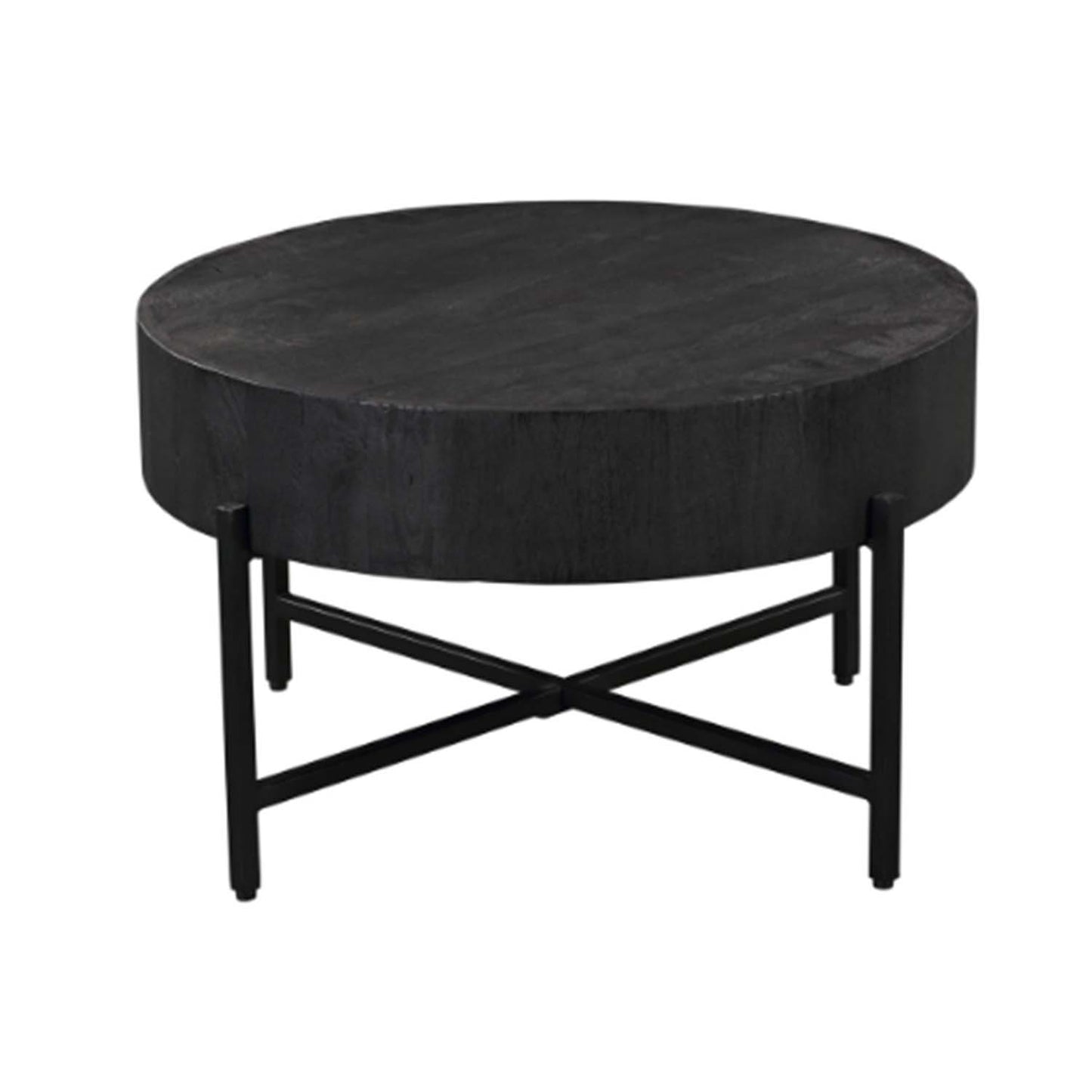 Salontafel Cooper | Zwart Mangohout | Magazijn leegverkoop