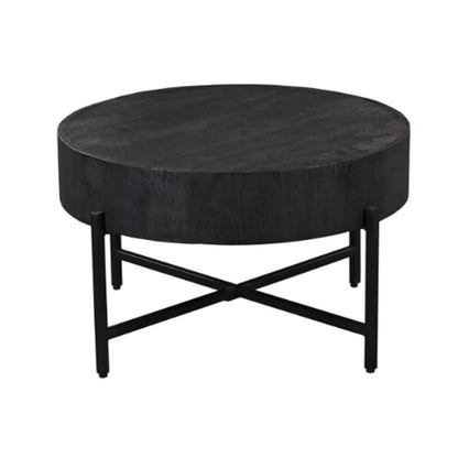 Salontafel Cooper | Zwart Mangohout | Magazijn leegverkoop