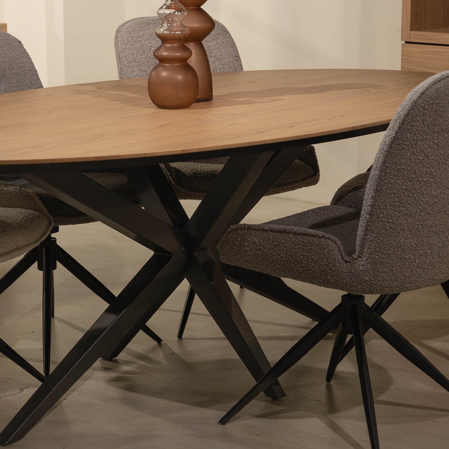 Eettafel Wellington | Ovaal | Blond Oak