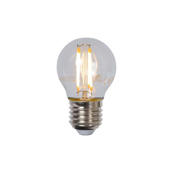 Lichtbron G45 | LED Dimbaar | Ø4,5 | E27 | Transparant Glas