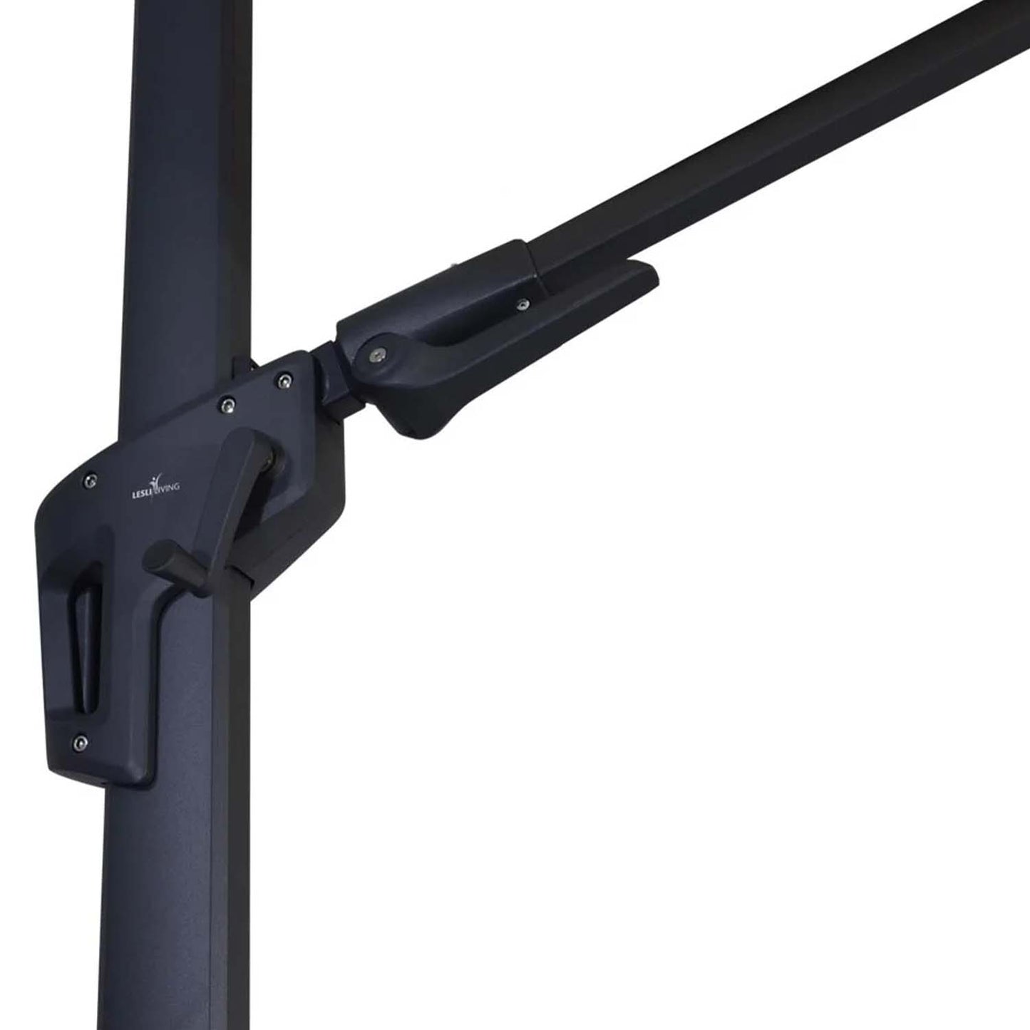 Zweefparasol VirgoFlex | 3 x 3 Meter | Vierkant | Taupe