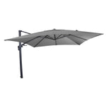 Zweefparasol VirgoFlex | 3 x 3 Meter | Vierkant | Grijs