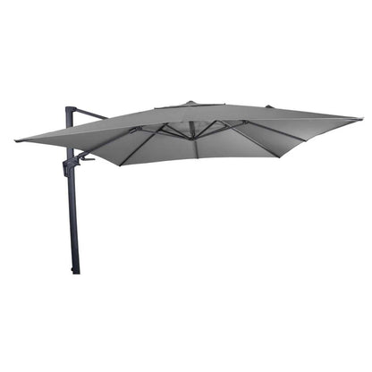 Zweefparasol VirgoFlex | 3 x 3 Meter | Vierkant | Grijs