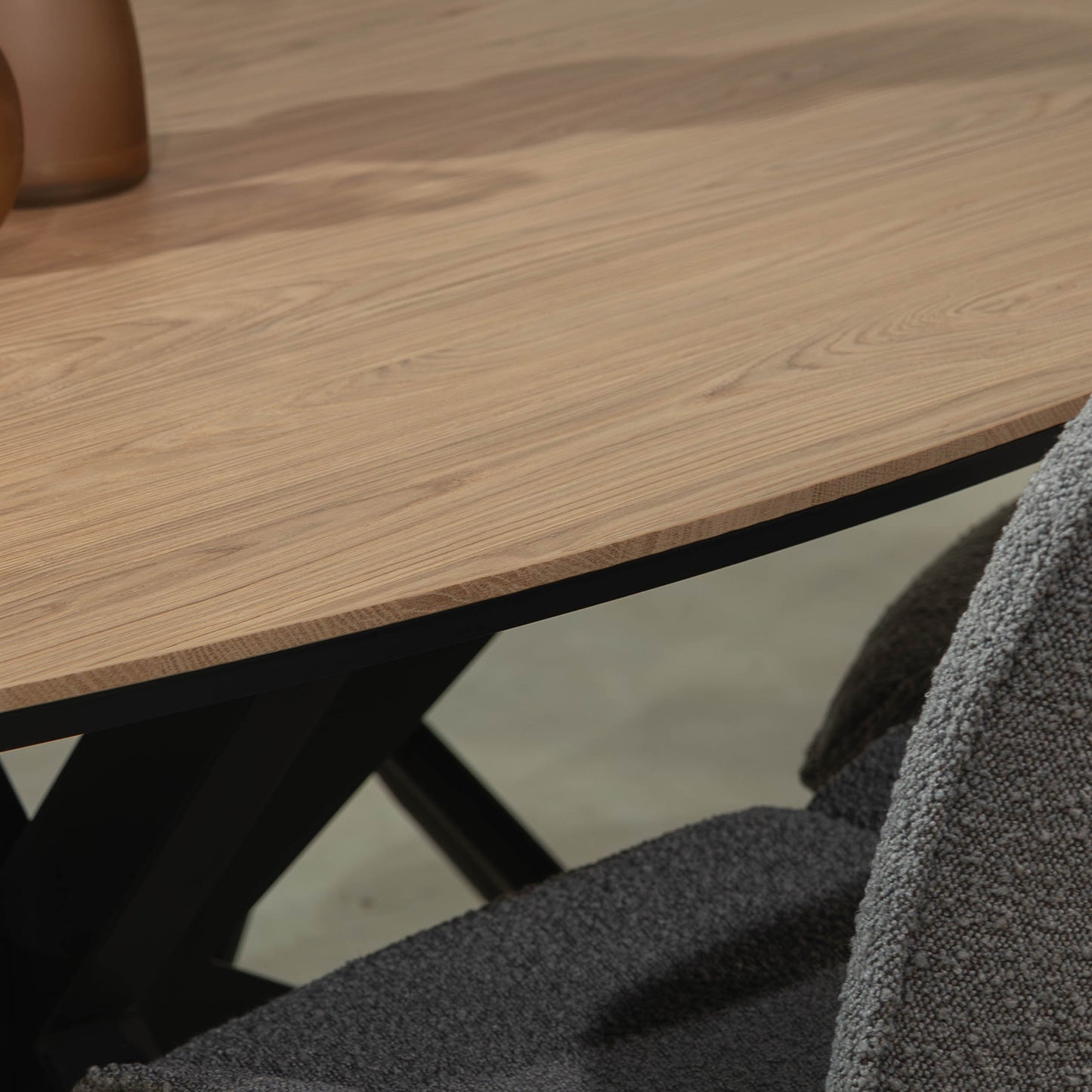 Eettafel Wellington | Ovaal | Blond Oak